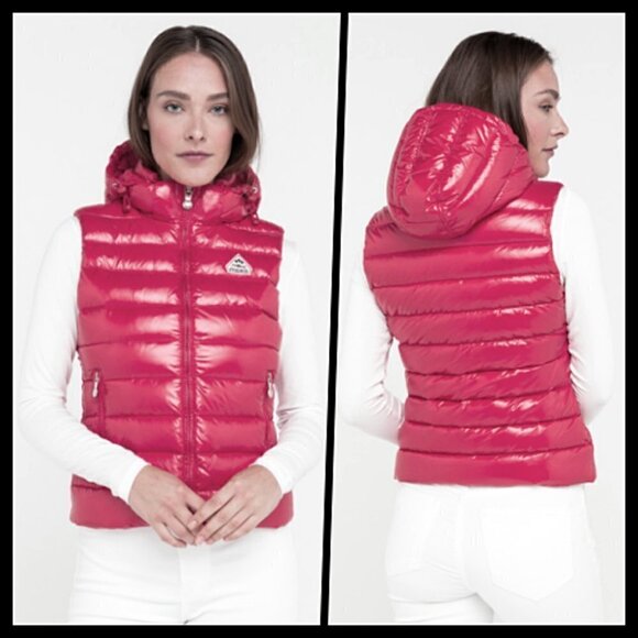 Pyrenex Duck Down Vest Pink France RARE